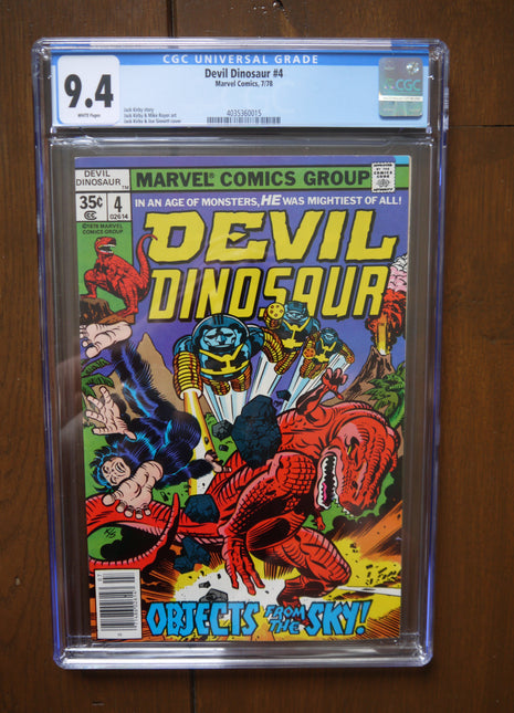 Devil Dinosaur (1978) #4 CGC 9.4 - Mycomicshop.be