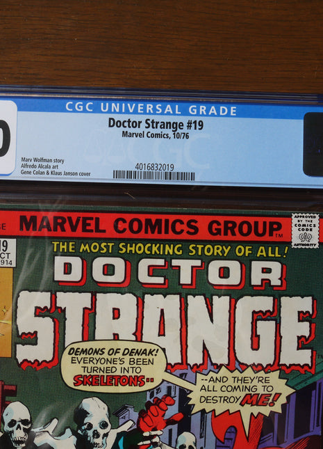 Doctor Strange (1974 2nd Series) #19 CGC 7.0 - Mycomicshop.be