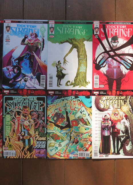 Doctor Strange (2017 6th Series) Complete Set Signed - Mycomicshop.be