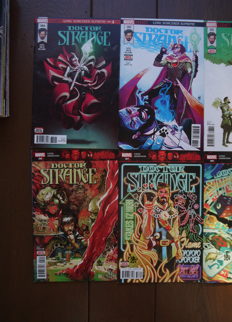 Doctor Strange (2017 6th Series) Complete Set Signed - Mycomicshop.be