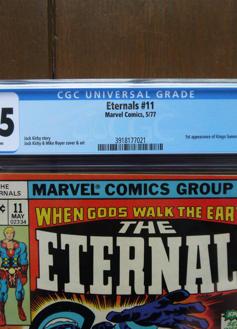 Eternals (1976 1st Series) #11 CGC 7.5 - Mycomicshop.be