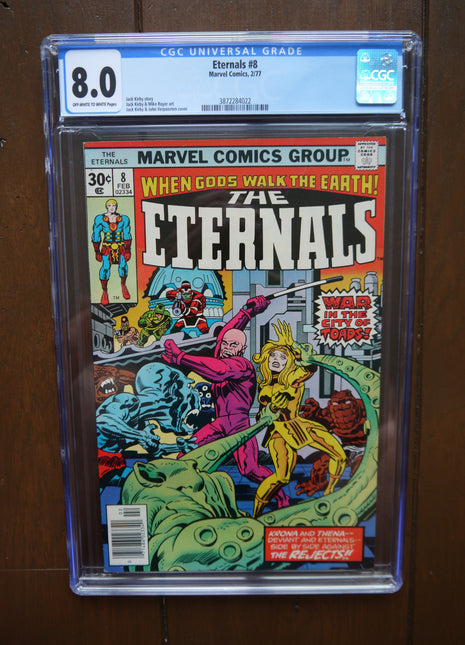 Eternals (1976 1st Series) #8 CGC 8.0 - Mycomicshop.be