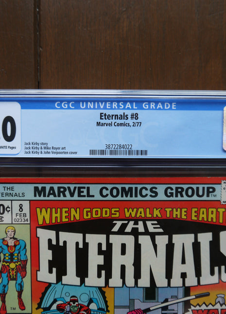 Eternals (1976 1st Series) #8 CGC 8.0 - Mycomicshop.be