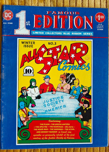 Famous First Edition All Star Comics F7 : Allstar Comics 3 (1975 DC) - Mycomicshop.be