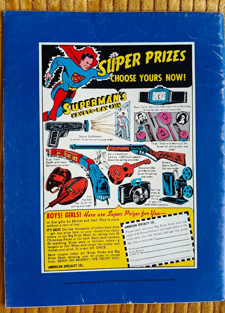 Famous First Edition All Star Comics F7 : Allstar Comics 3 (1975 DC) - Mycomicshop.be