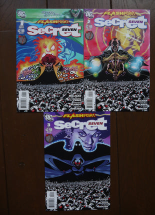 Flashpoint Secret Seven (2011) Complete Set - Mycomicshop.be