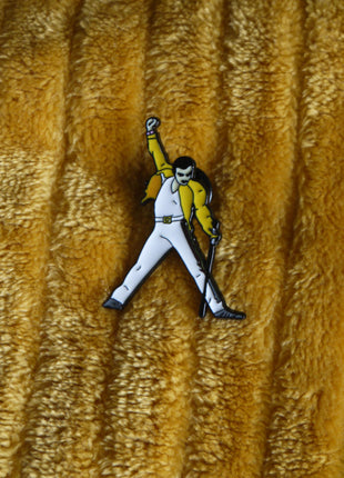 'Freddie Mercury Queen' enamel pin - Mycomicshop.be