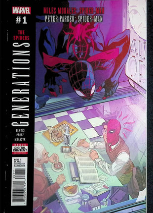 Generations Morales and Parker Spider - Man (2017) 1A - Mycomicshop.be
