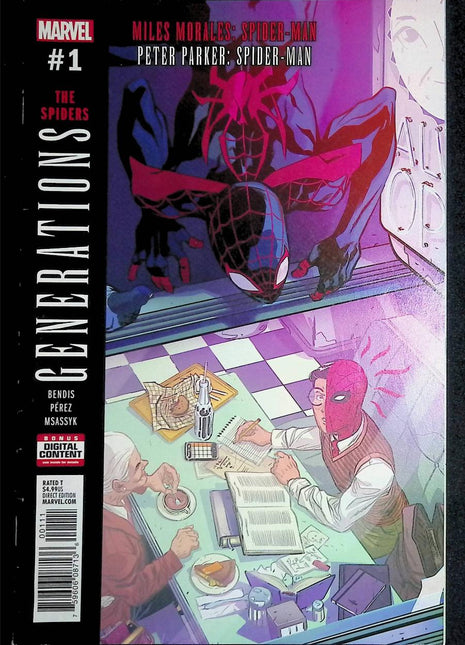 Generations Morales and Parker Spider - Man (2017) 1A - Mycomicshop.be