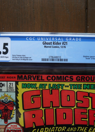 Ghost Rider (1973 1st Series) #21 CGC 7.5 - Mycomicshop.be