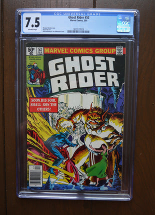 Ghost Rider (1973 1st Series) #53 CGC 7.5 - Mycomicshop.be