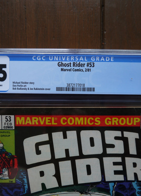 Ghost Rider (1973 1st Series) #53 CGC 7.5 - Mycomicshop.be