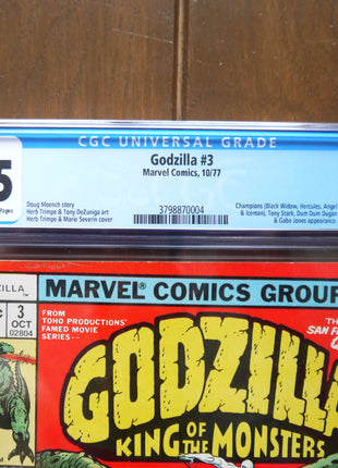Godzilla (1977) #3 CGC 5.5 - Mycomicshop.be
