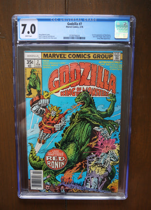 Godzilla (1977) #7 CGC 7.0 - Mycomicshop.be
