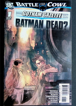 Gotham Gazette Batman Dead (2009 DC) - Mycomicshop.be
