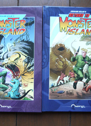 Graham Nolan's Monster Island + Return to Monster Island Signed - Mycomicshop.be