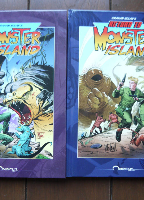 Graham Nolan's Monster Island + Return to Monster Island Signed - Mycomicshop.be