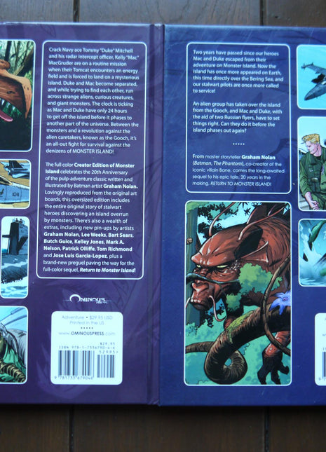 Graham Nolan's Monster Island + Return to Monster Island Signed - Mycomicshop.be
