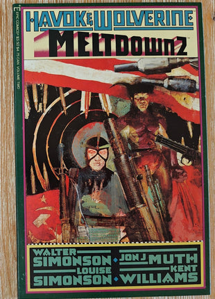Havok and Wolverine : Meltdown (Marvel, 1988) Complete set - Mycomicshop.be