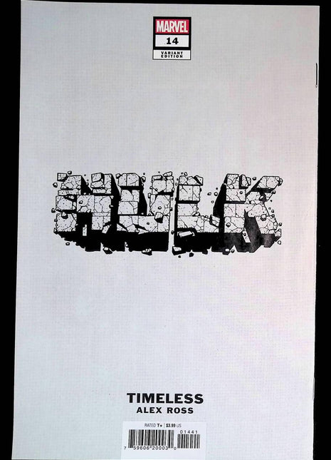 Hulk (2022) #14D Alex Ross Timeless Variant - Mycomicshop.be