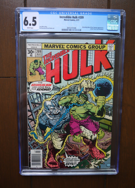 Incredible Hulk (1962 1st Series) #209 CGC 6.5 - Mycomicshop.be