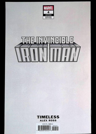 Invincible Iron Man (2023) #4D Alex Ross Timeless Variant - Mycomicshop.be