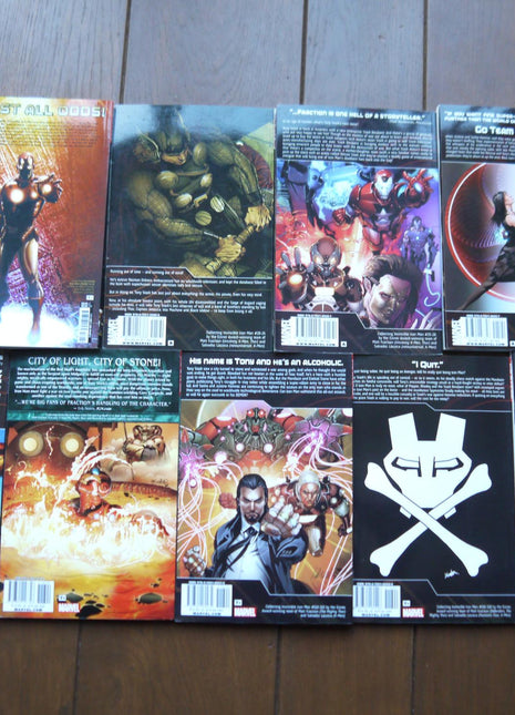 Invincible Iron Man TPB (2009) By Matt Fraction Complete Set - Mycomicshop.be