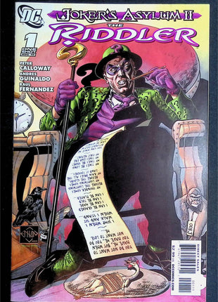 Joker's Asylum The Riddler (2010) - Mycomicshop.be