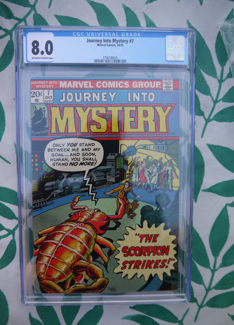 Journey into Mystery (1972 2nd series) #7 CGC 8.0 - Mycomicshop.be
