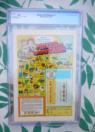 Journey into Mystery (1972 2nd series) #7 CGC 8.0 - Mycomicshop.be