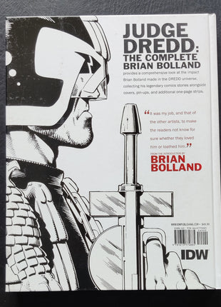 Judge Dredd The Complete Brian Bolland HC (2012 IDW) #1 - Mycomicshop.be