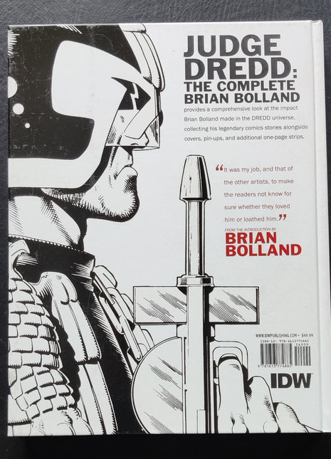 Judge Dredd The Complete Brian Bolland HC (2012 IDW) #1 - Mycomicshop.be