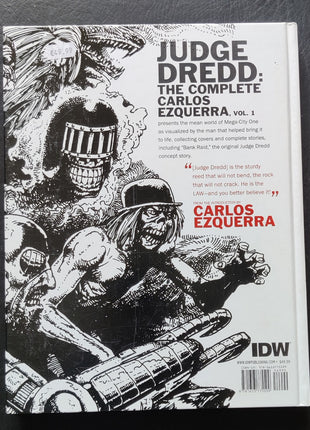 Judge Dredd The Complete Carlos Ezquerra HC (2013) Compete Set - Mycomicshop.be