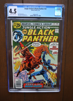 Jungle Action (1972) #22 CGC 4.5 - Mycomicshop.be