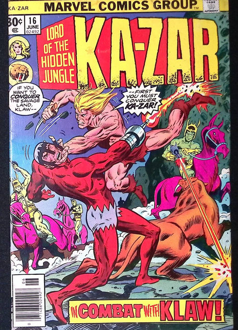 Ka-Zar (1974 2nd Series) #16 - Mycomicshop.be