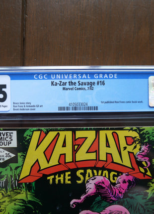Ka-Zar the Savage (1981) #16 CGC 8.5 - Mycomicshop.be