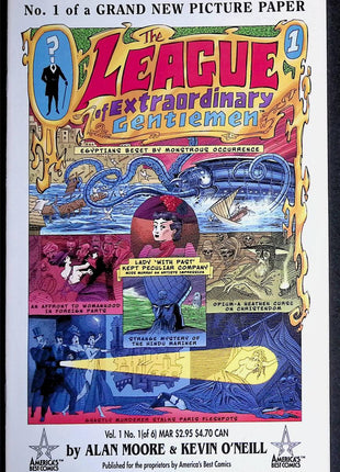 League of Extraordinary Gentlemen (1999 1st Series) Complete Set - Mycomicshop.be