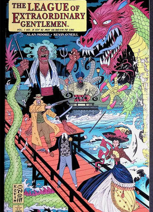 League of Extraordinary Gentlemen (1999 1st Series) Complete Set - Mycomicshop.be