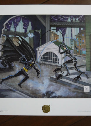 Limited Poster A dangerous game of cat and bat Batman Returns 1992 Bob Kane - Mycomicshop.be