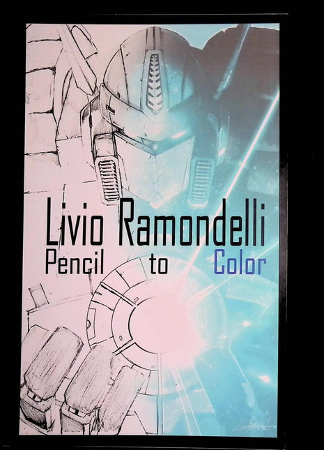 Livio Ramondelli - Pencil to color sketchbook with sketch/signature - Mycomicshop.be
