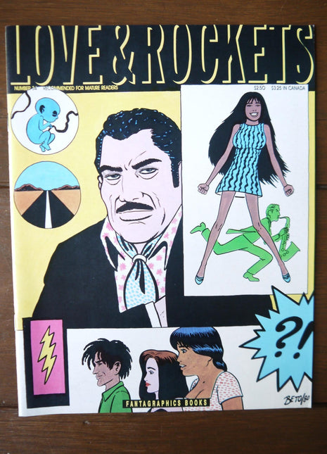 Love and Rockets (1982 1st Series) Magazine 34 - Mycomicshop.be