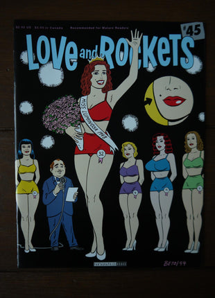Love and Rockets (1982 1st Series) Magazine 45 - Mycomicshop.be