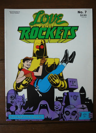 Love and Rockets (1982 1st Series) Magazine 7 - Mycomicshop.be