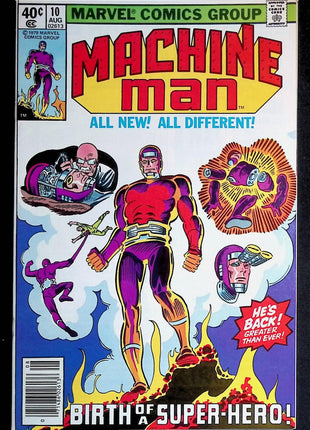 Machine Man (1978 1st Series) 10 - Mycomicshop.be