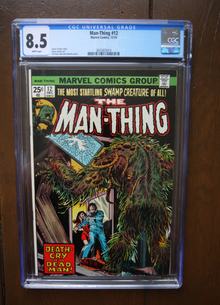 Man-Thing (1974 1st Series) #12 CGC 8.5 - Mycomicshop.be