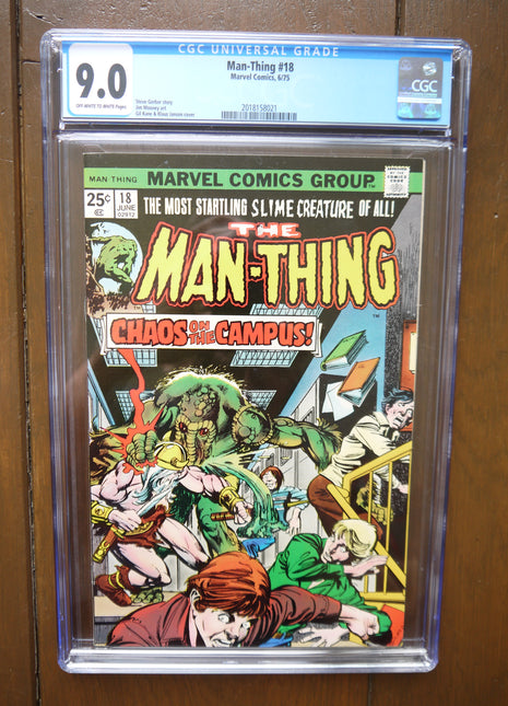 Man-Thing (1974 1st Series) #18 CGC 9.0 - Mycomicshop.be