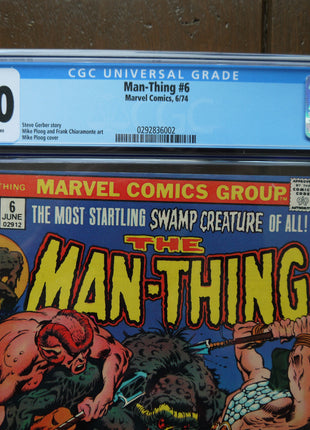 Man-Thing (1974 1st Series) #6 CGC 7.0 - Mycomicshop.be