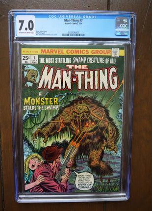 Man-Thing (1974 1st Series) #7 CGC 7.0 - Mycomicshop.be
