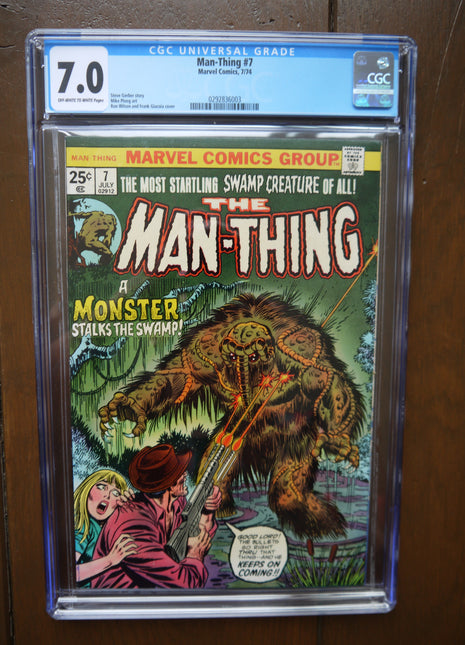 Man-Thing (1974 1st Series) #7 CGC 7.0 - Mycomicshop.be
