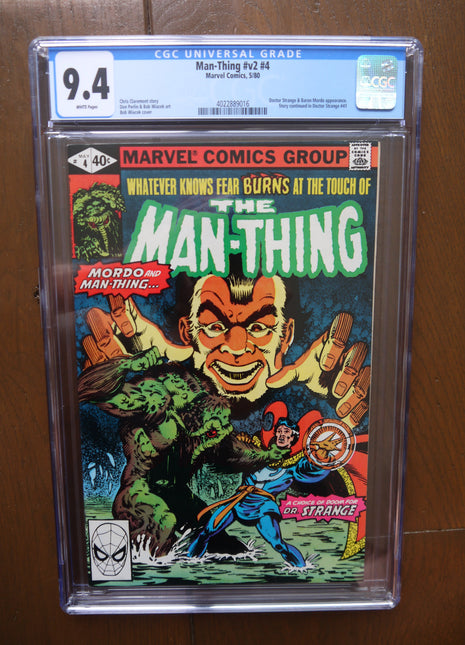 Man-Thing (1979 2nd Series) #4 CGC 9.4 - Mycomicshop.be